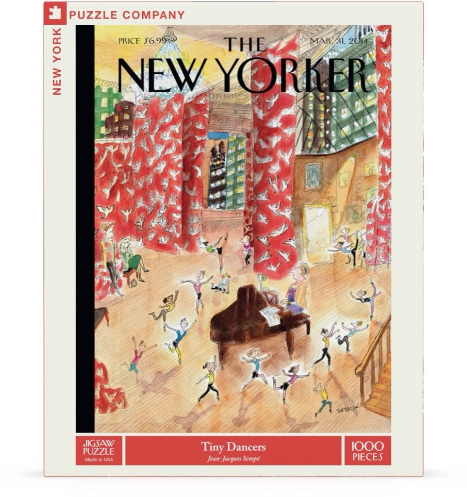 New York Puzzle Company 1000 Piece Jigsaw - Tiny Dancers – Mindconnect ...