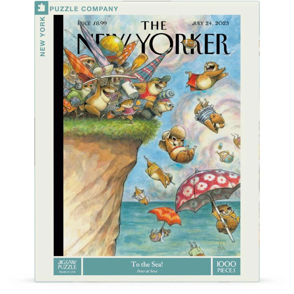 New York Puzzle Company 1000 Piece Jigsaw - To The Sea – Mindconnect ...