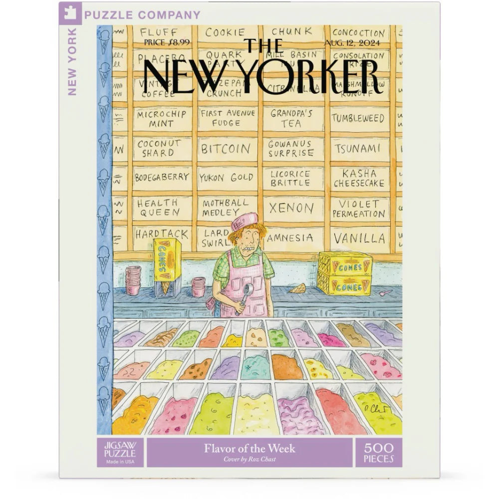 New York Puzzle Company 500 Pc Puzzle – Flavour of the Week ...