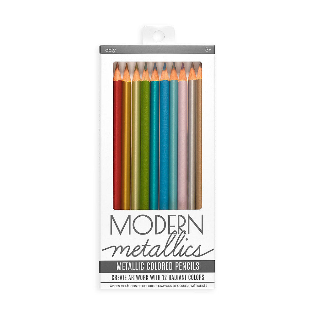 Ooly Coloured Pencils - Modern Metallics