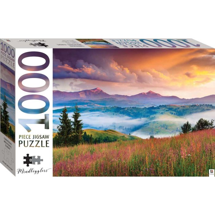 Mindbogglers 1000 Piece Jigsaw Carpathian Mountains, Europe