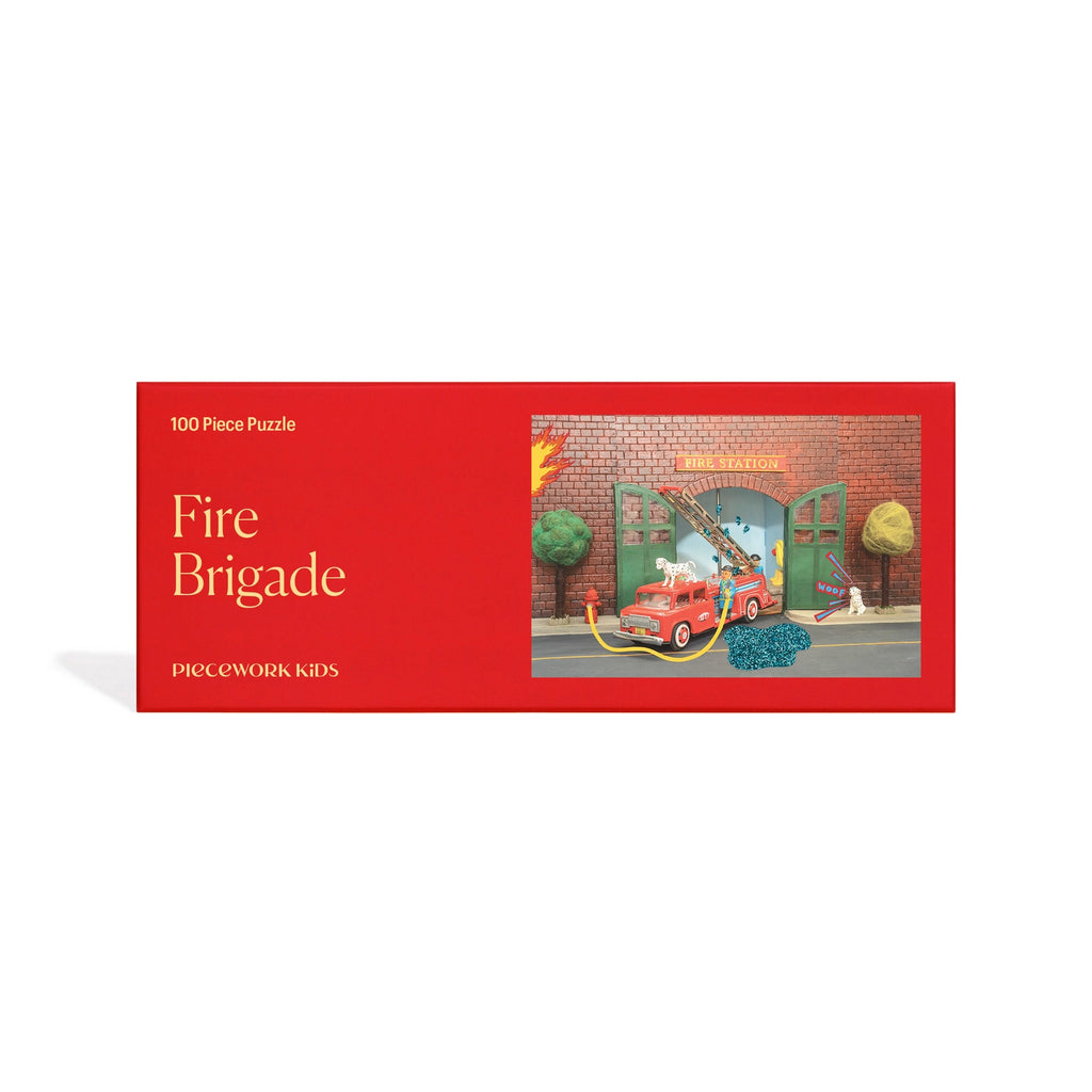 Piecework 100 Piece Jigsaw Puzzle - Fire Brigade