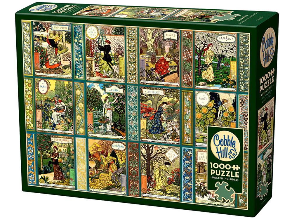 Cobble Hill 1000 Piece Jigsaw - Gardener's Calendar