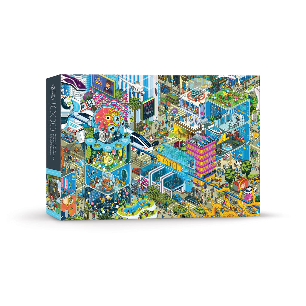 Fred 1000pc Jigsaw Puzzle -  Megapont Megapolis