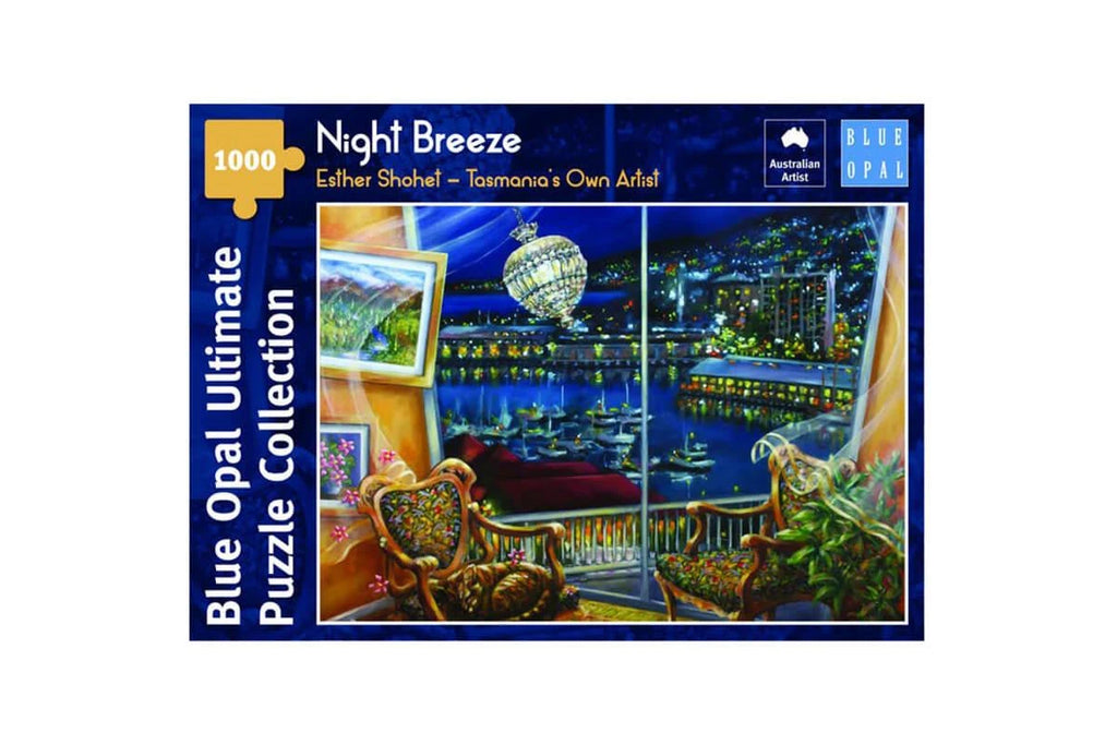 Blue Opal 1000 Piece Jigsaw Puzzle - Night Breeze