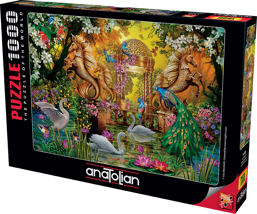 Anatolian 1000 Piece Jigsaw Puzzle Secret Garden Mindconnect Australia