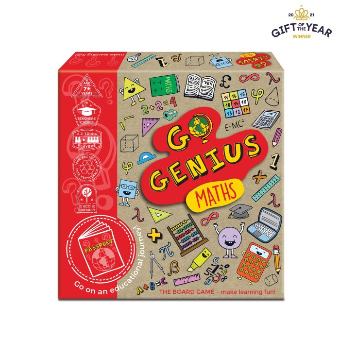 Go Genius Maths Board Game