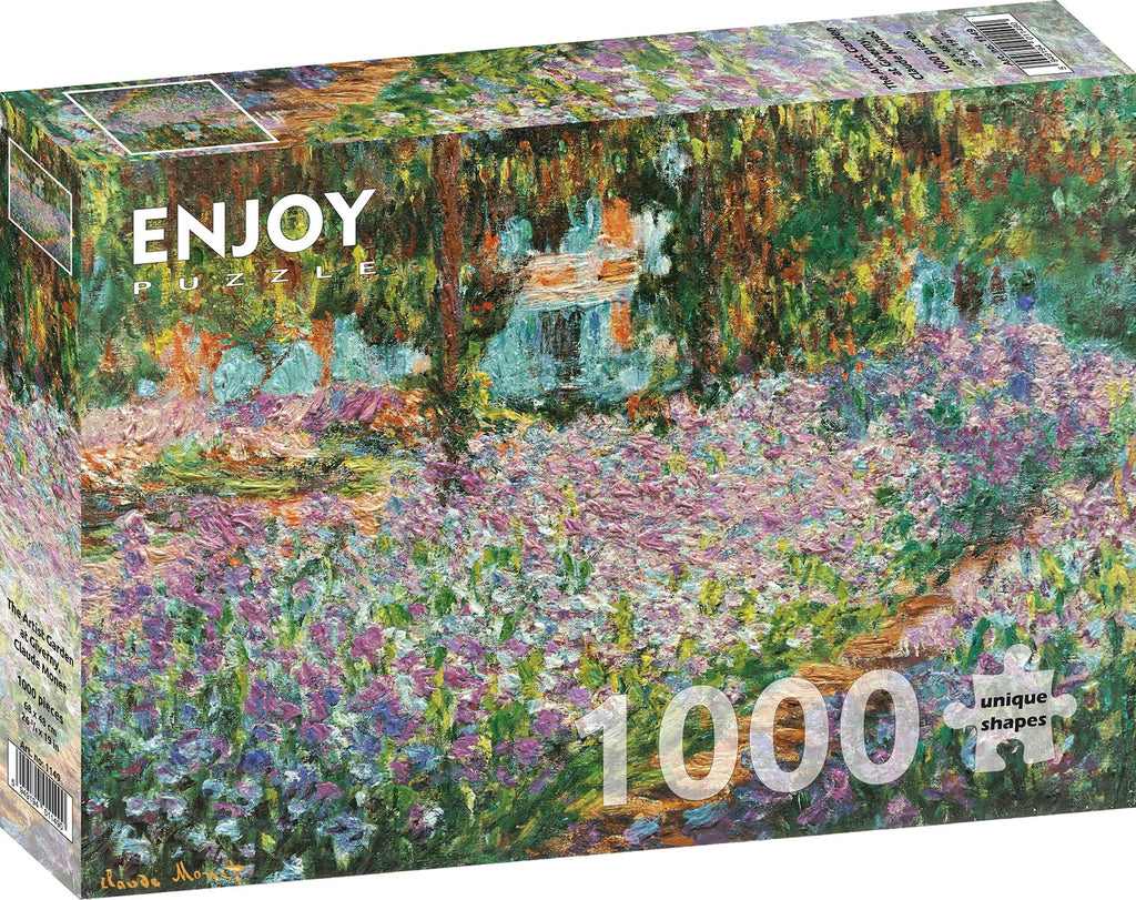 Enjoy 1000 Piece Puzzle Claude Monet: The Artist Garden at Giverny