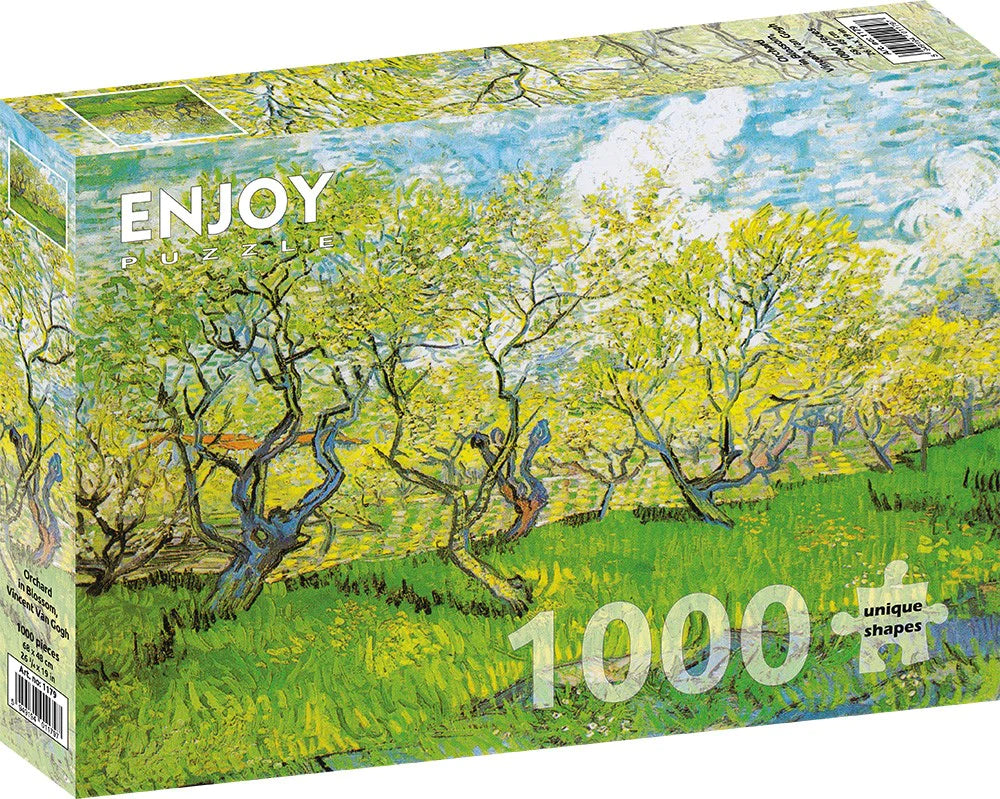 Enjoy 1000 Piece Puzzle Vincent Van Gogh: Orchard in Blossom