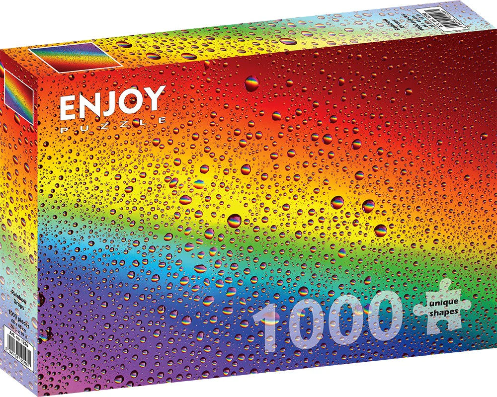 Enjoy 1000 Piece Puzzle Rainbow Drops