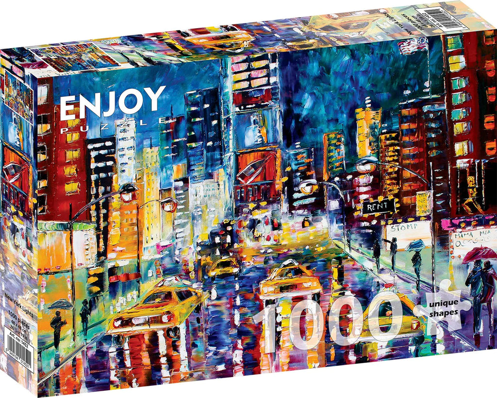 Enjoy 1000 Piece Puzzle New York Lights
