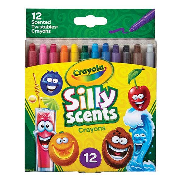 Crayola 12 Silly Scents Mini Twistables Crayons