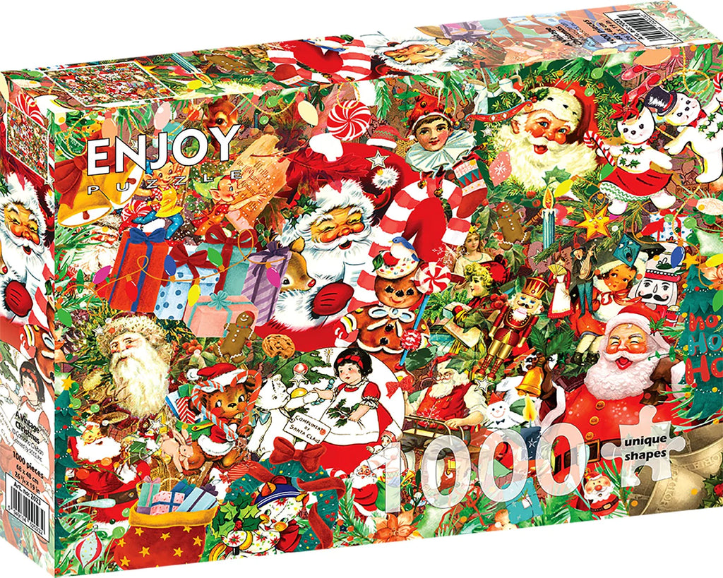 Enjoy 1000 Piece Puzzle A Vintage Christmas (2023)