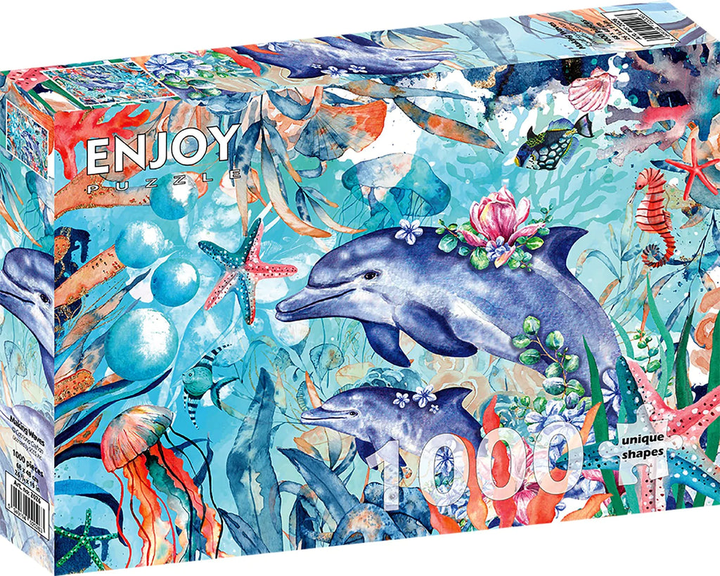 Enjoy 1000 Piece Puzzle Making Waves (2026)