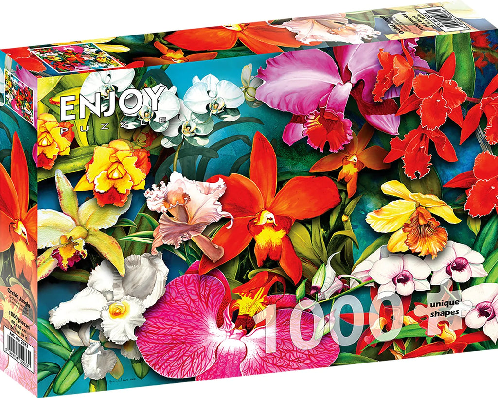 Enjoy 1000 Piece Puzzle Orchid Jungle (2033)