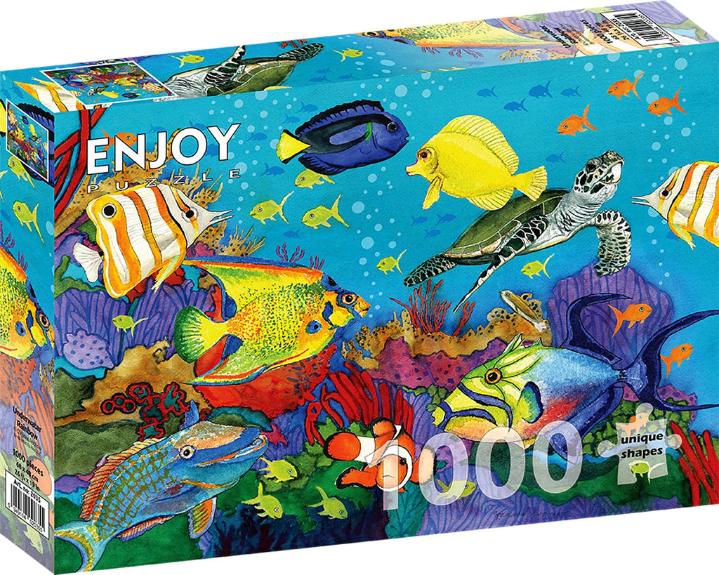 Enjoy 1000 Piece Puzzle Underwater Rainbow (2035)