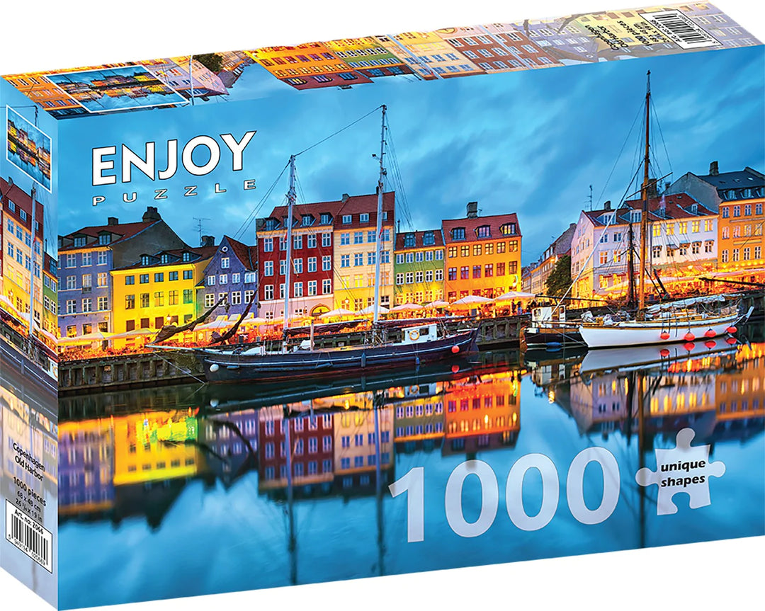 Enjoy 1000 Piece Puzzle Copenhagen Old Harbor (2066)