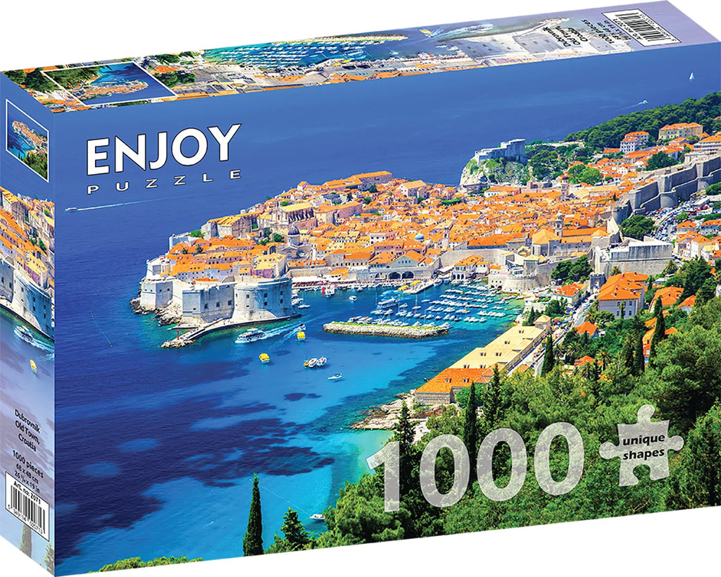 Enjoy 1000 Piece Puzzle Dubrovnik Old Town, Croatia (2071)