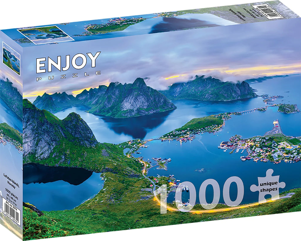 Enjoy 1000 Piece Puzzle Lofoten Islands, Norway (2074)