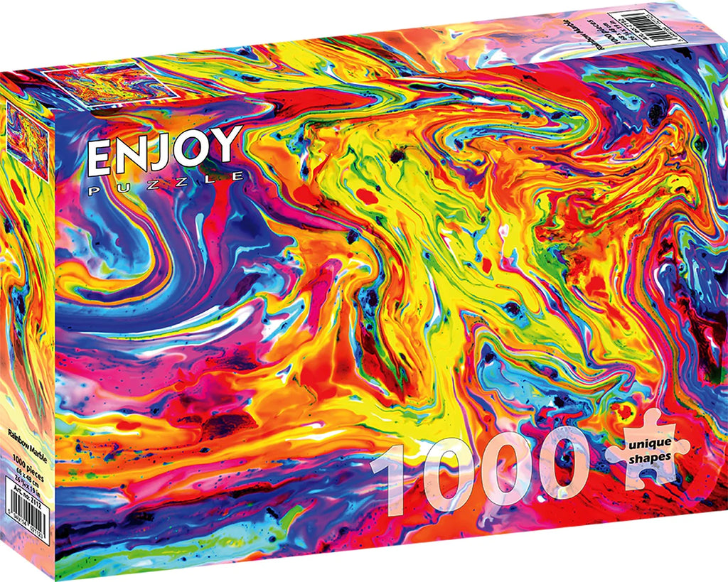 Enjoy 1000 Piece Puzzle Rainbow Marble (2112)