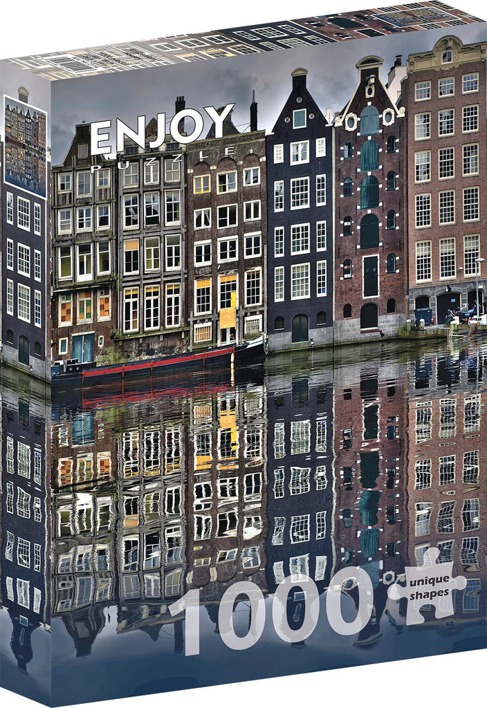 Enjoy 1000 Piece Puzzle Amsterdam Houses (2114)