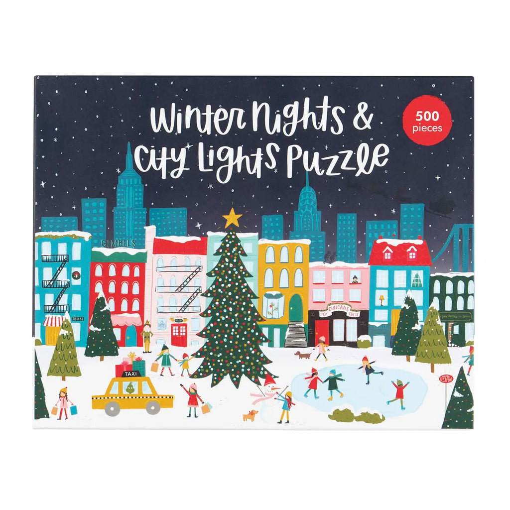 Pippi Post Winter Nights & City Lights - 500pc Jigsaw Puzzle