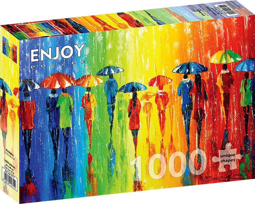 Enjoy 1000 Piece Puzzle If It Rains
