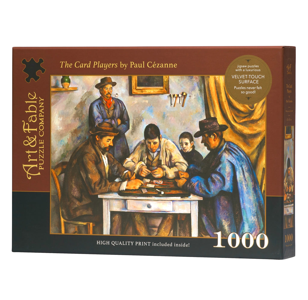 Art & Fable 1000 Piece - The Card Players