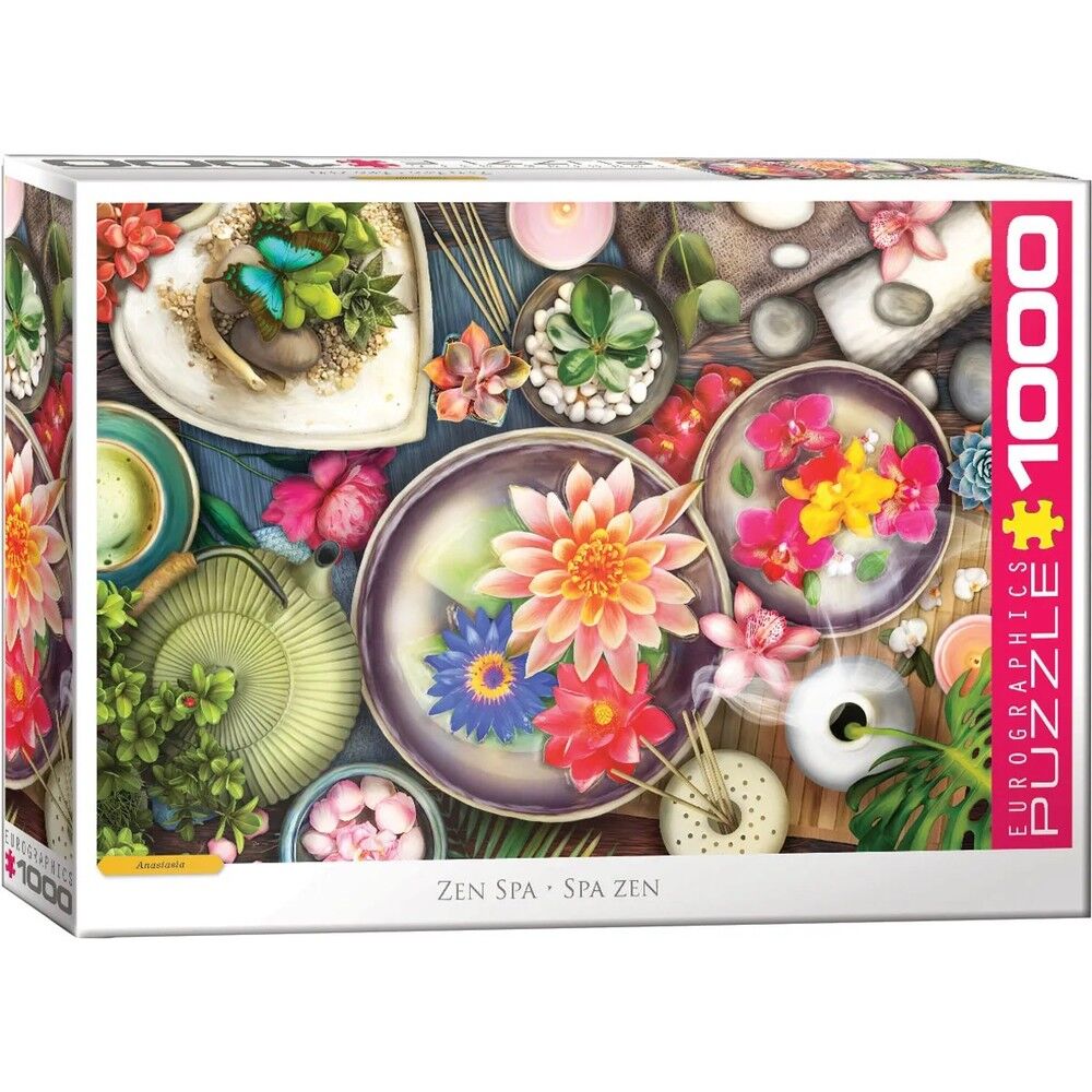 Spa Puzzled Puzzle - Eurographics - Zen Spa 1000pcs – Mindconnect Australia