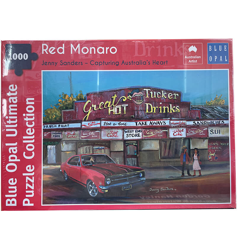 Blue Opal Jenny Sanders 1000 Piece Jigsaw - Red Monaro