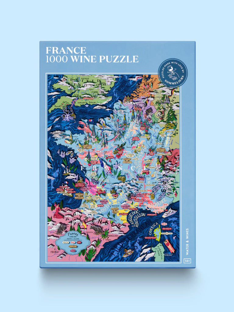 Water & Wines Jigsaw Puzzle 1000 Piece - France