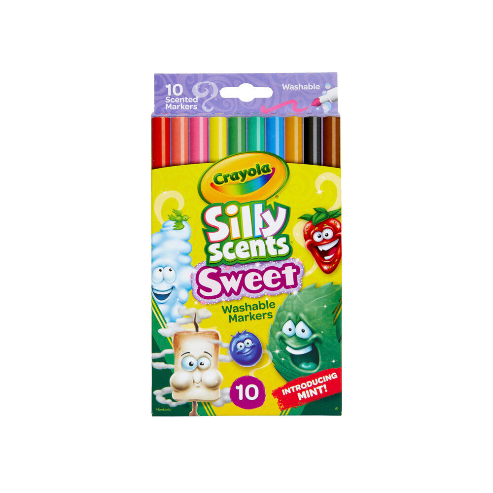 Crayola Silly Scents Slim Washable Markers