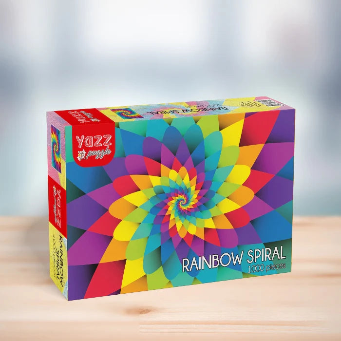 Yazz Rainbow Spiral 1000pc Jigsaw Puzzle