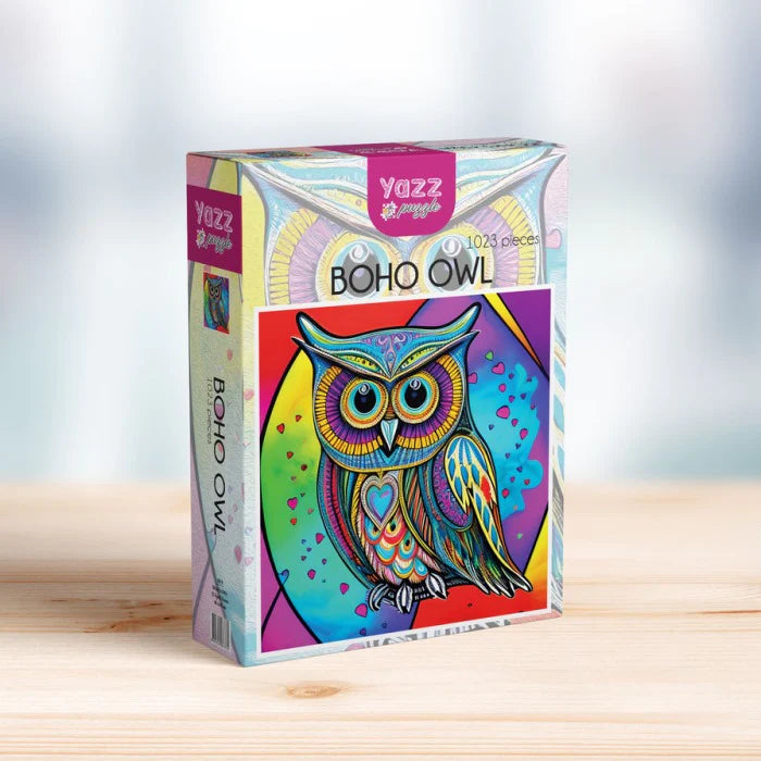 Yazz Boho Owl 1023pc Jigsaw Puzzle