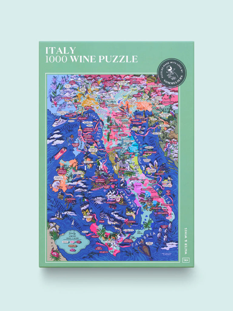 Water & Wines Jigsaw Puzzle 1000 Piece - Italy