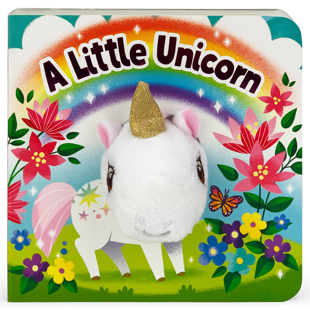 A Little Unicorn Chunky Finger Puppet Book |