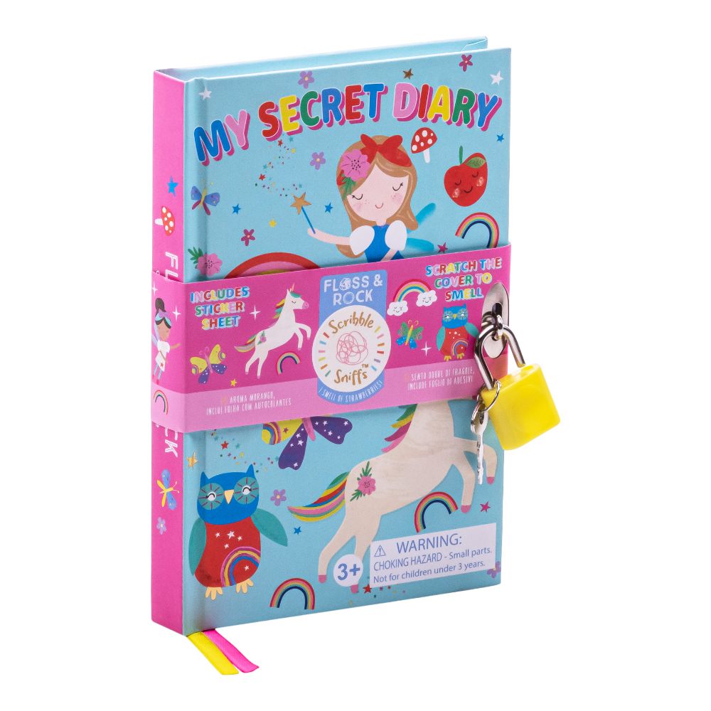 Floss & Rock My Secret Scented Diary – Rainbow Fairy