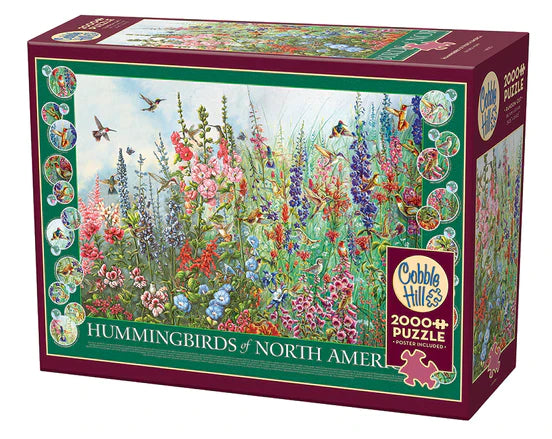 Cobble Hill 2000 Piece Jigsaw - Hummingbirds of North America