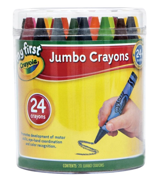 Crayola 24 My First Jumbo Crayons