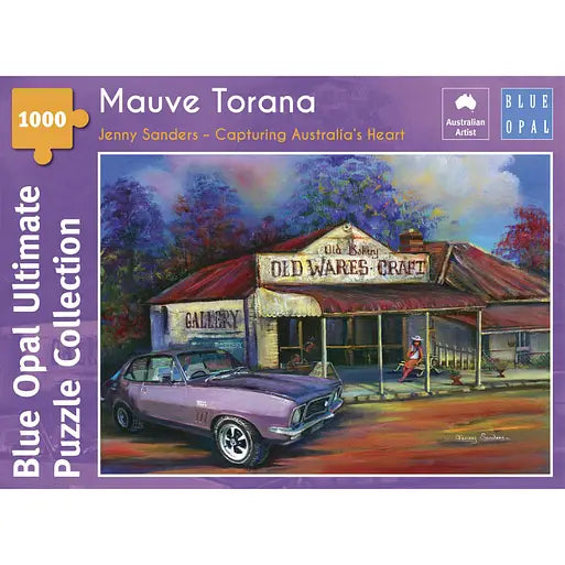 Blue Opal Jenny Sanders 1000 Piece Jigsaw - Mauve Torana