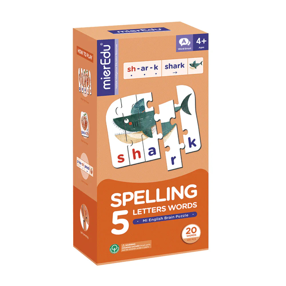 Spelling 5 Letter Words Puzzle