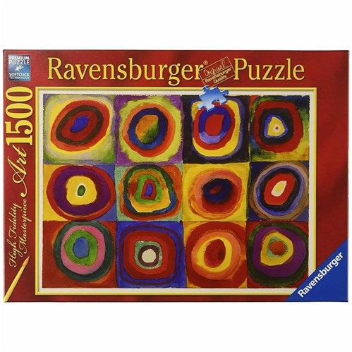 Ravensburger - Kandinsky Concentric Circles Puzzle 1500pc