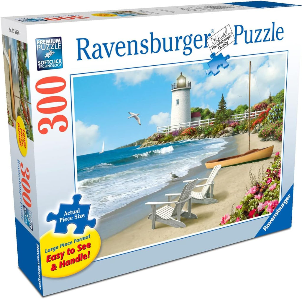 Ravensburger Jigsaw Puzzle 300 Piece Large Format- Sunlit Shore