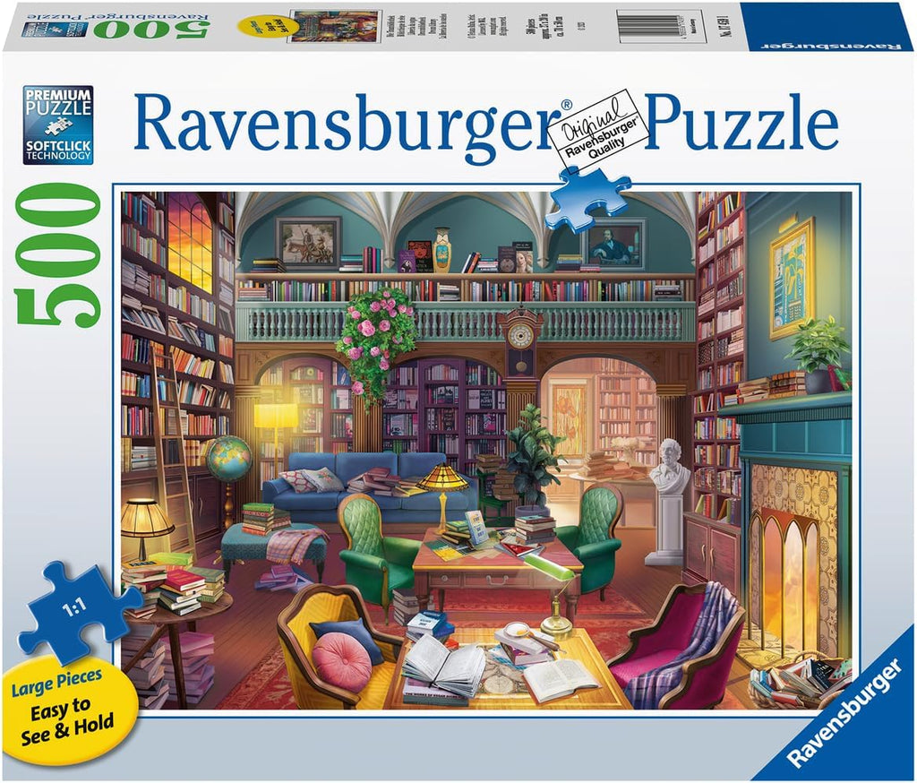 Ravensburger Jigsaw Puzzle 500 Piece  Large Format- Dream Library