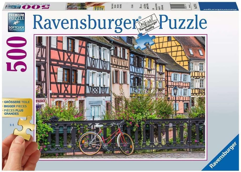 Ravensburger Jigsaw Puzzle 500 Large Piece- Colmar France