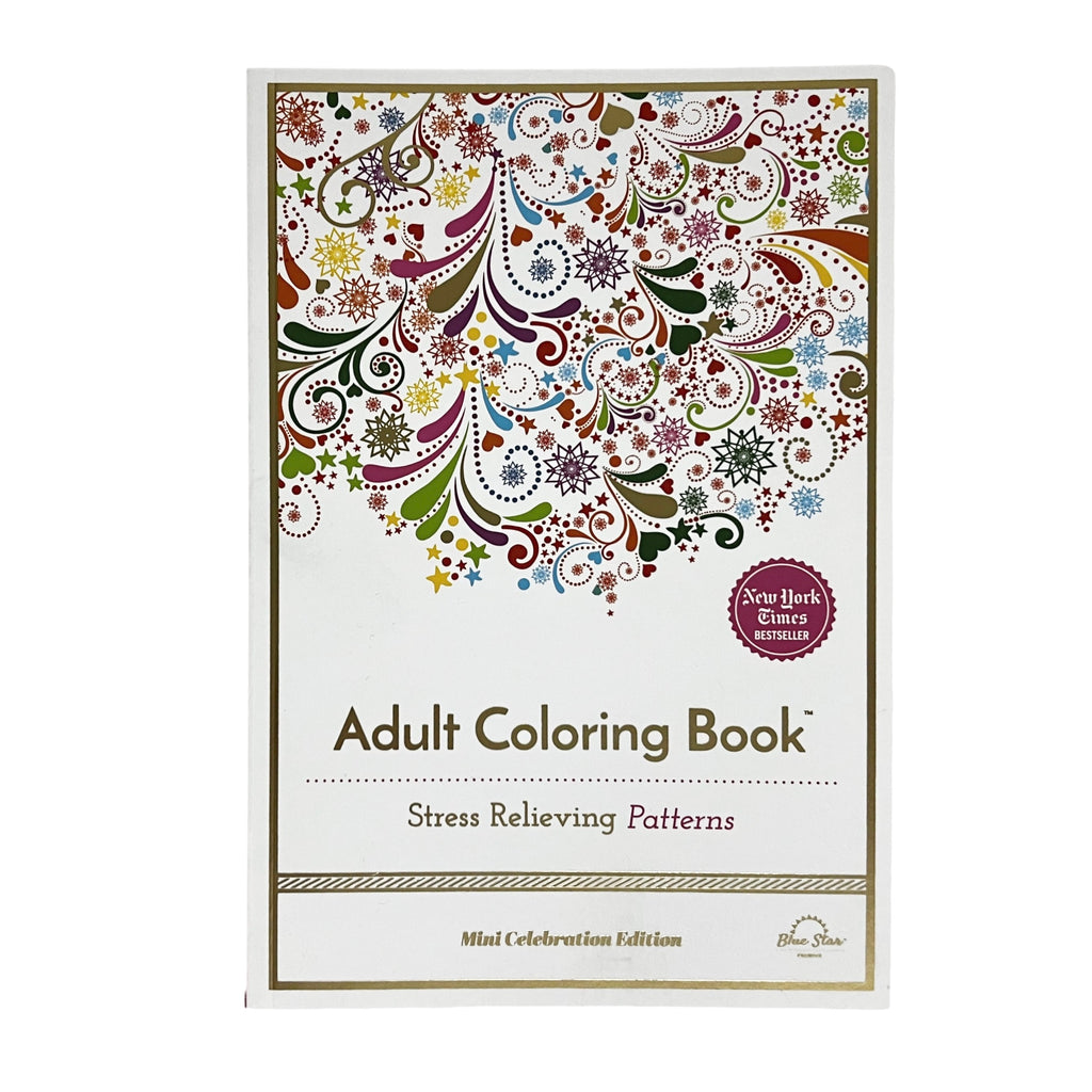 Stress Relieving Patterns: Adult Coloring Book