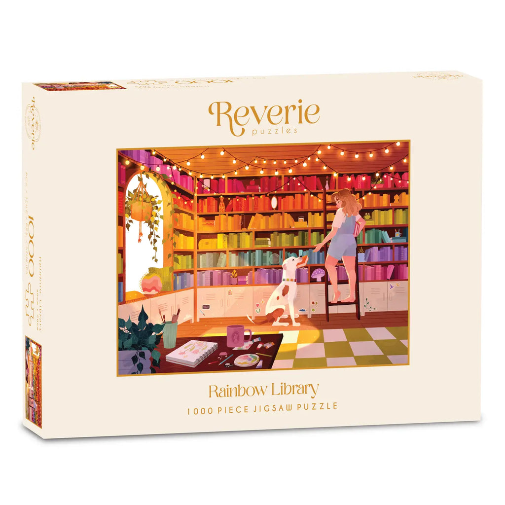Reverie Rainbow Library Jigsaw Puzzle 1000 Pieces