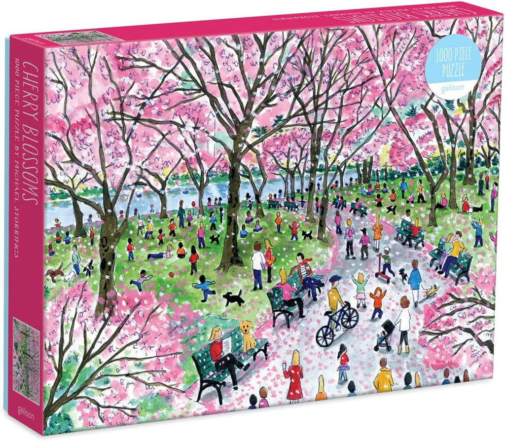 Galison Jigsaw 1000 Piece - Cherry Blossoms