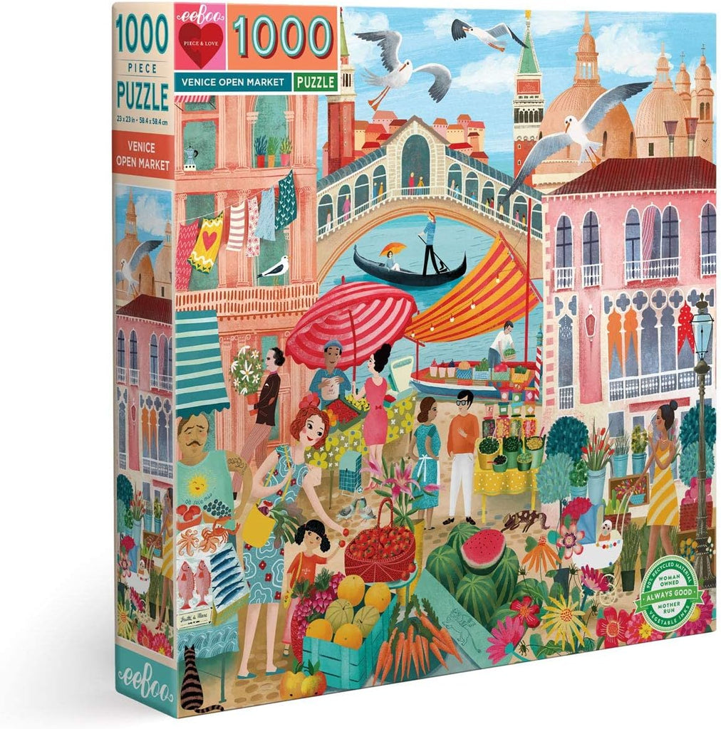 EeBoo 1000 Piece - Venice Market