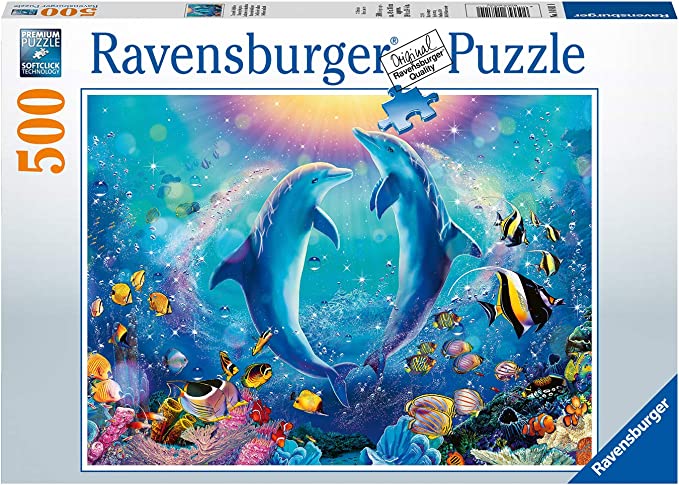 Ravensburger 500 Piece Jigsaw - Dancing Dolphins
